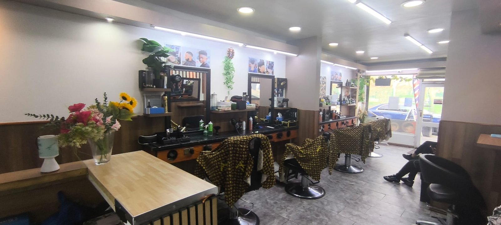 Selam Unisex Hair Salon interior — barbershop and hair studio